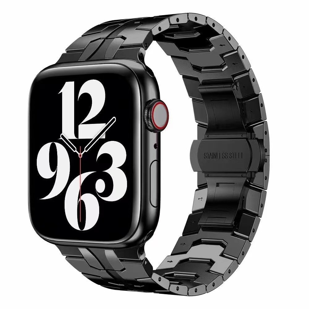 Race Stainless Steel Apple Watch 45mm Series 9 Black