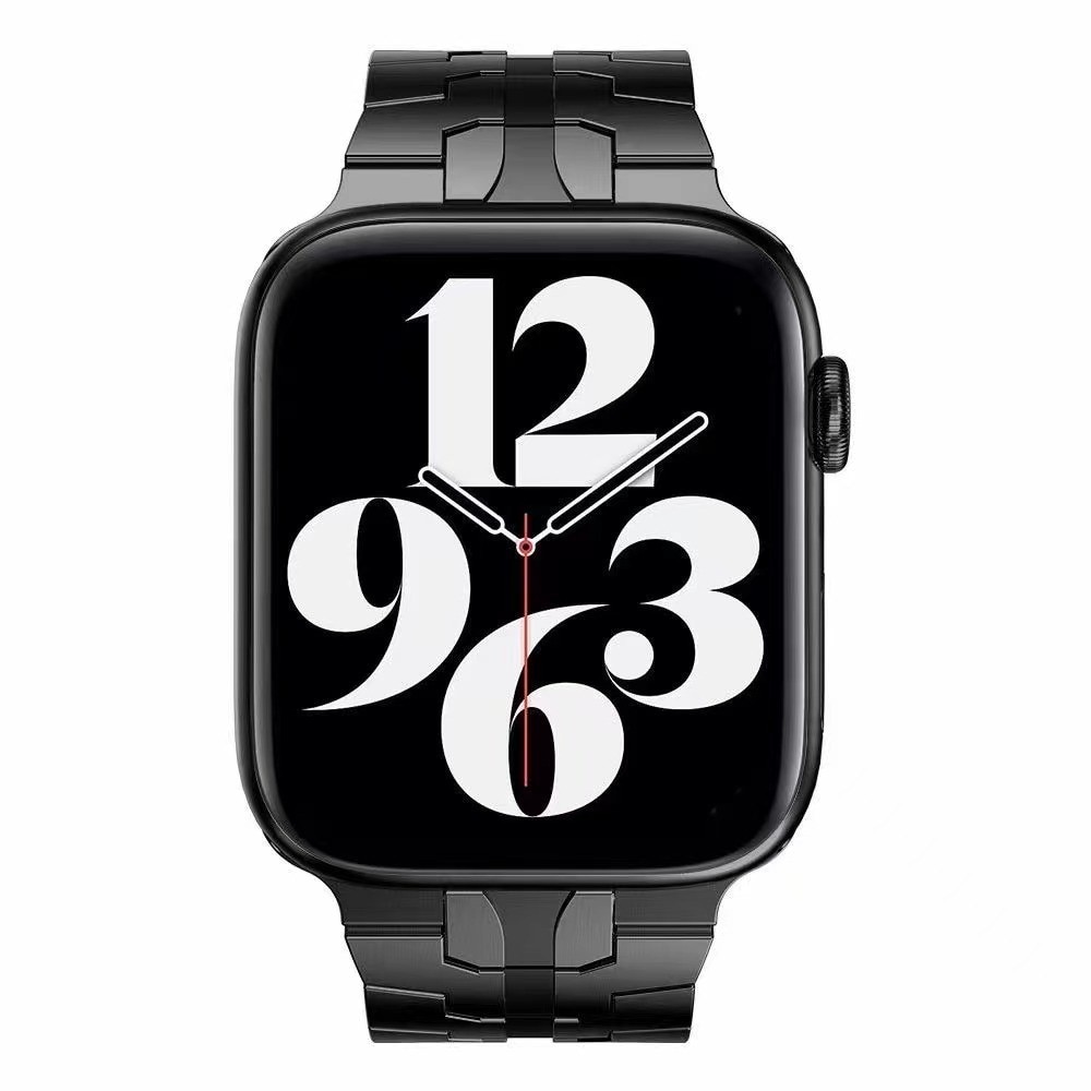 Race Stainless Steel Apple Watch 45mm Series 8 Black