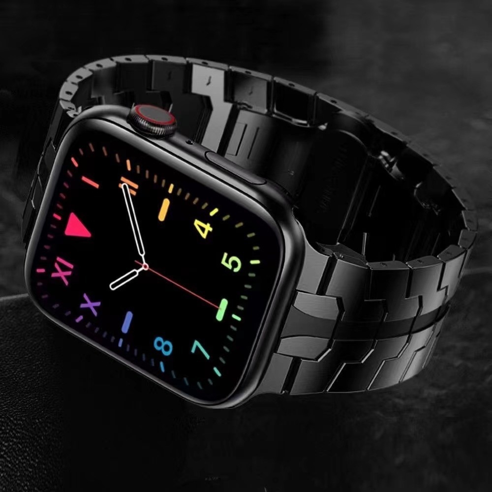 Race Stainless Steel Apple Watch 45mm Series 7 Black
