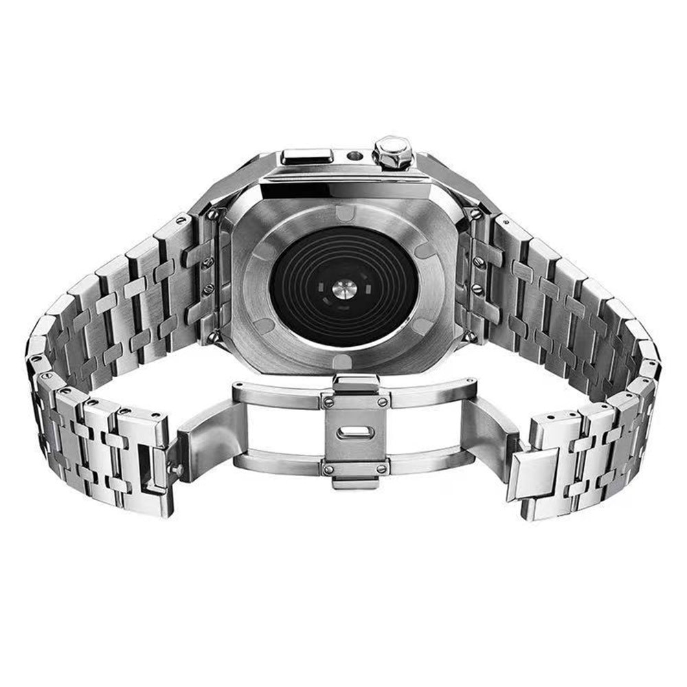 Correa Full Metal Apple Watch SE 44mm plata