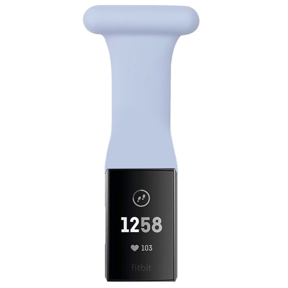 Reloj de bolsillo de silicona Fitbit Charge 3/4 Azul