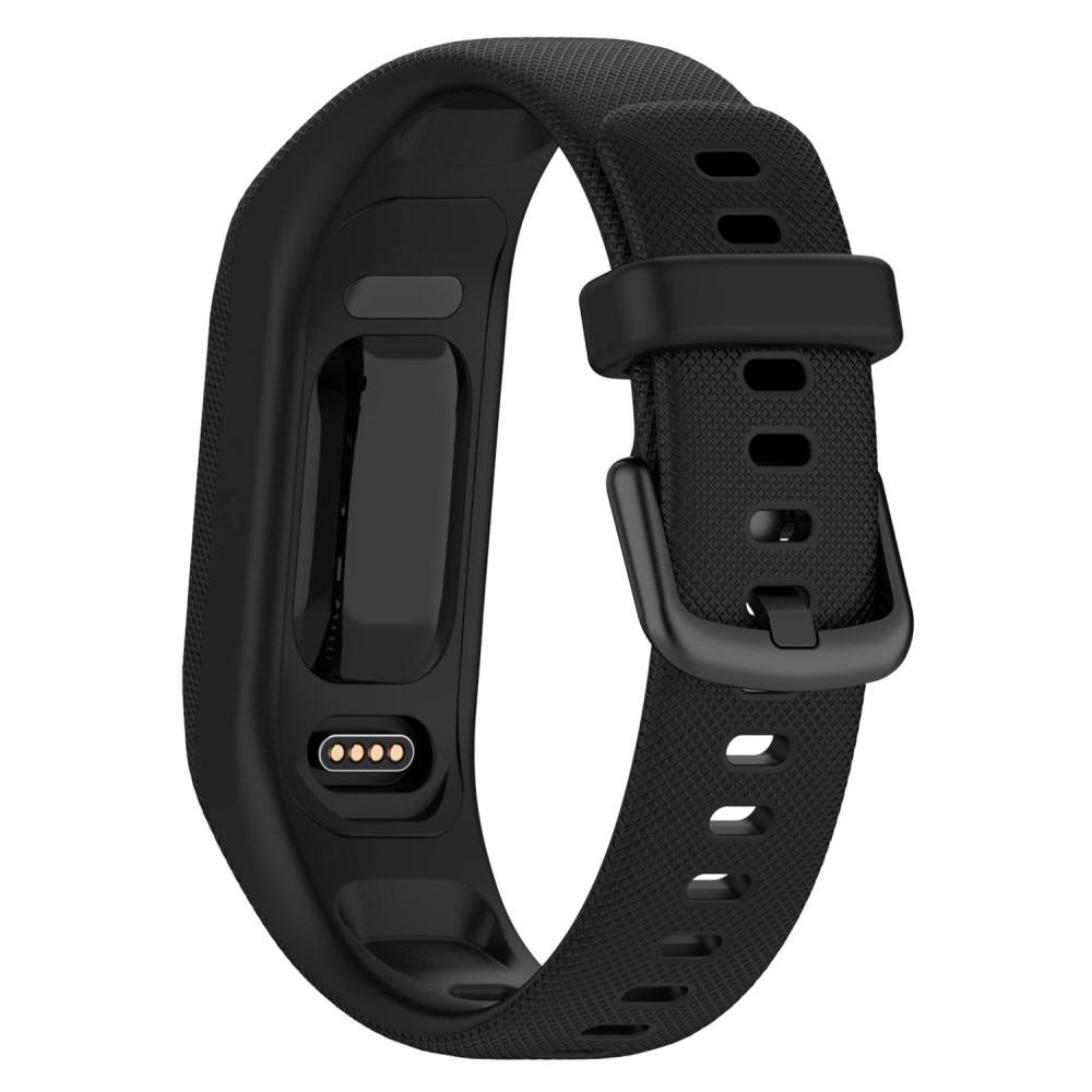 Correa de silicona para Garmin Vivosmart 5, Negro