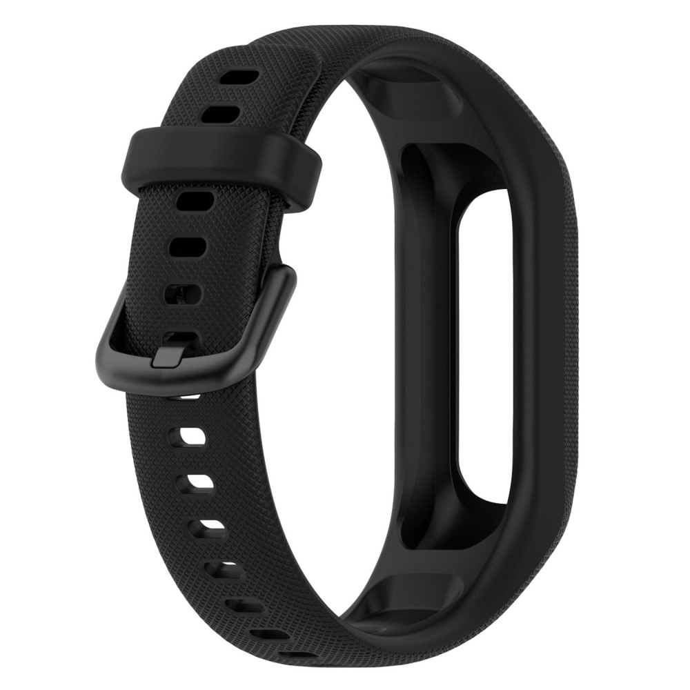Correa de silicona para Garmin Vivosmart 5, Negro
