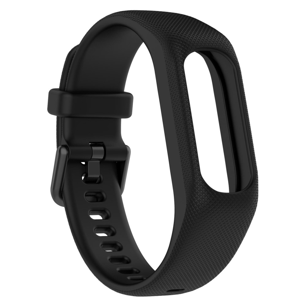 Correa de silicona para Garmin Vivosmart 5, Negro