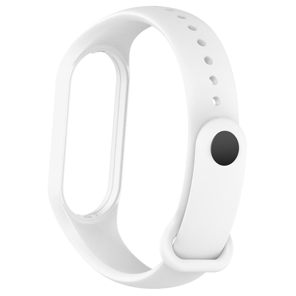 Correa de silicona para Xiaomi Mi Band 7, blanco