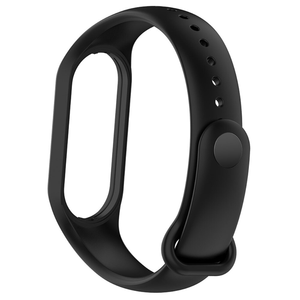 Correa de silicona para Xiaomi Mi Band 7, negro