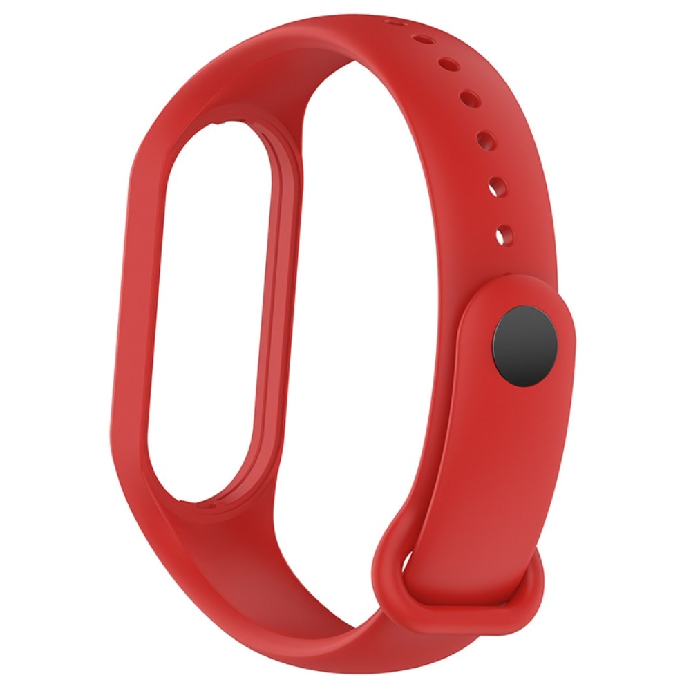 Correa de silicona para Xiaomi Mi Band 7, rojo