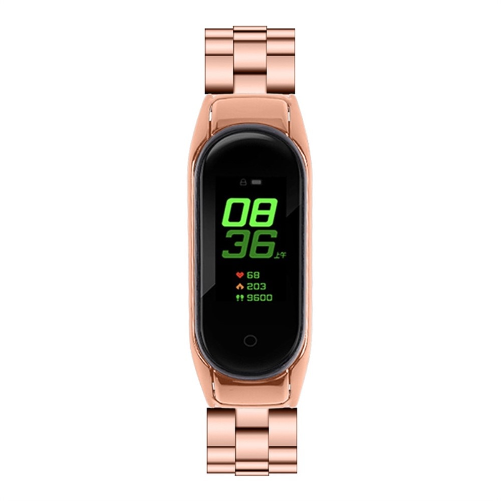 Correa de acero Xiaomi Mi Band 7 Oro rosa