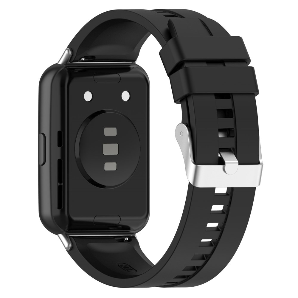 Correa de silicona para Huawei Watch Fit 2, Negro