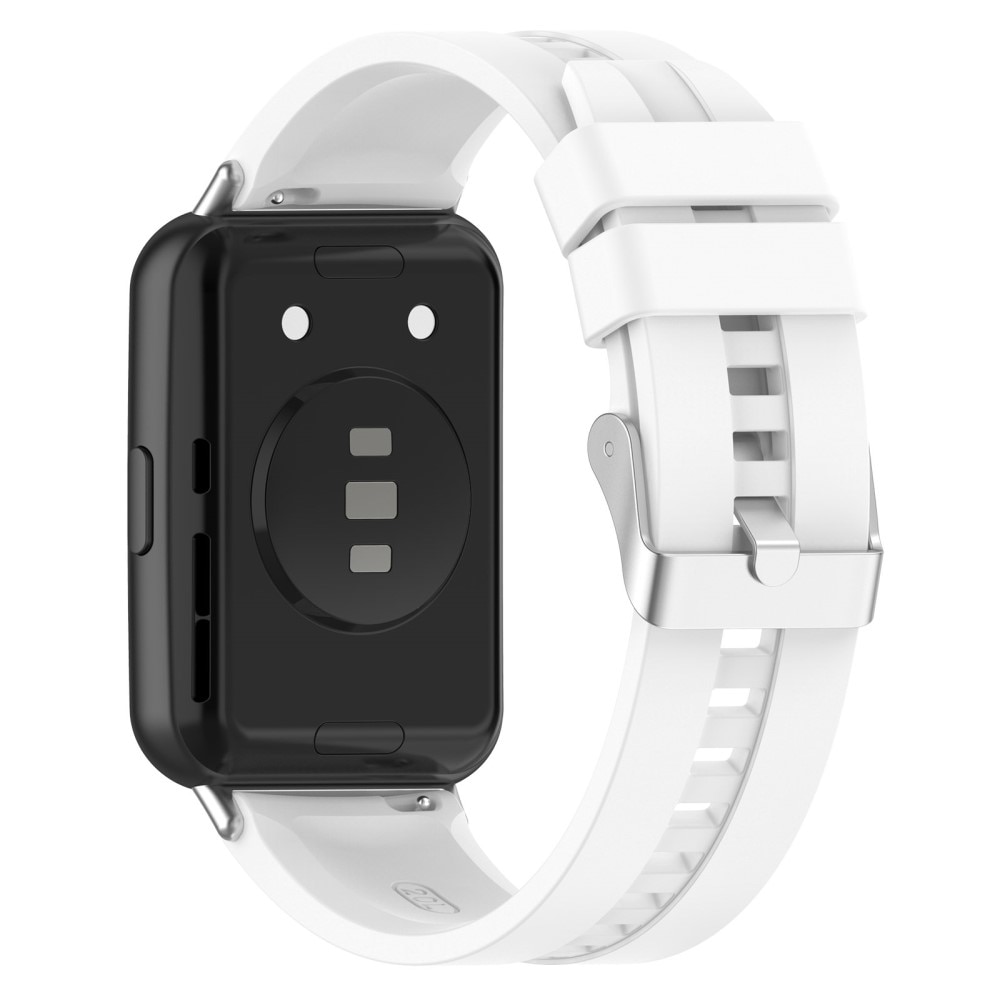 Correa de silicona para Huawei Watch Fit 2, blanco