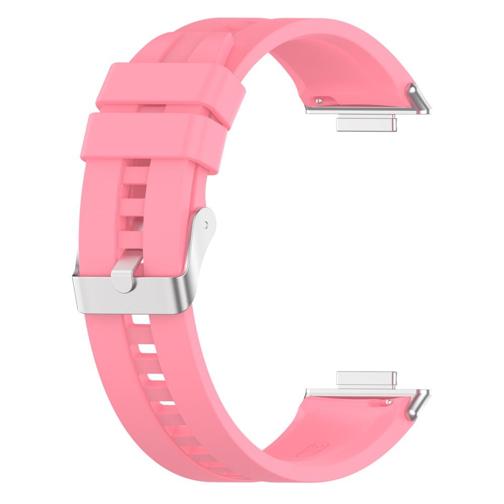 Correa de silicona para Huawei Watch Fit 2, rosado