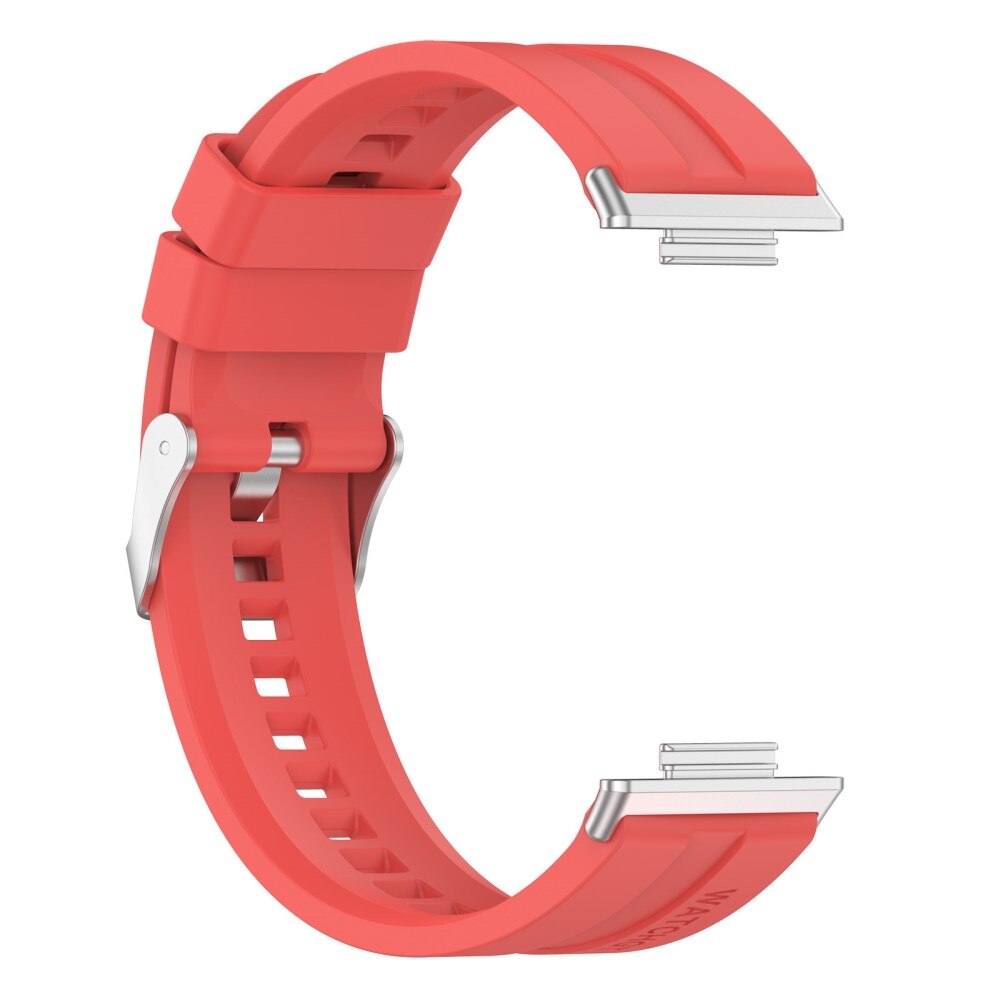 Correa de silicona para Huawei Watch Fit 2, Rojo