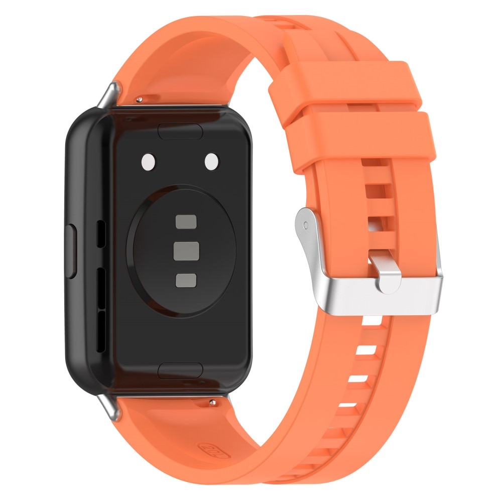 Correa de silicona para Huawei Watch Fit 2, naranja