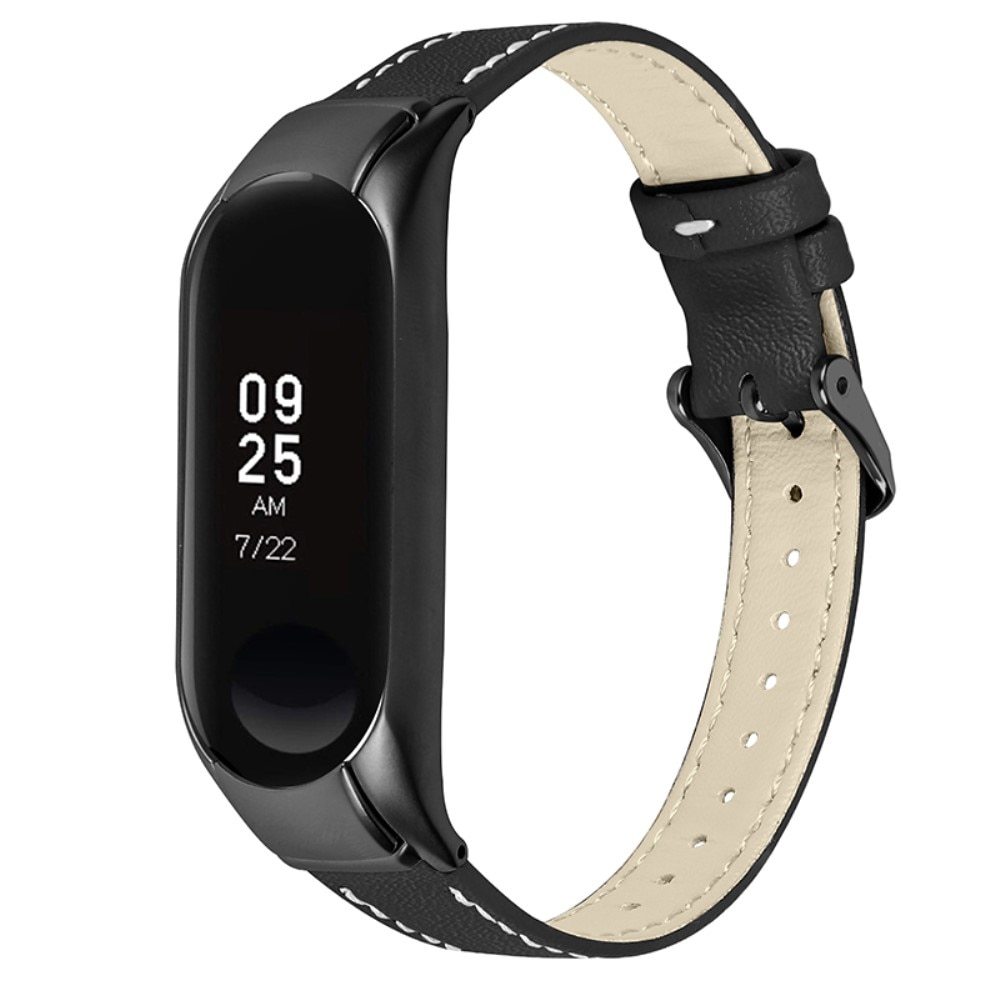 Correa de Piel Xiaomi Mi Band 7 Negro