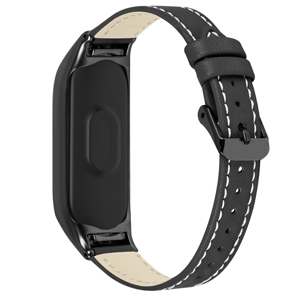 Correa de Piel Xiaomi Mi Band 7 Negro