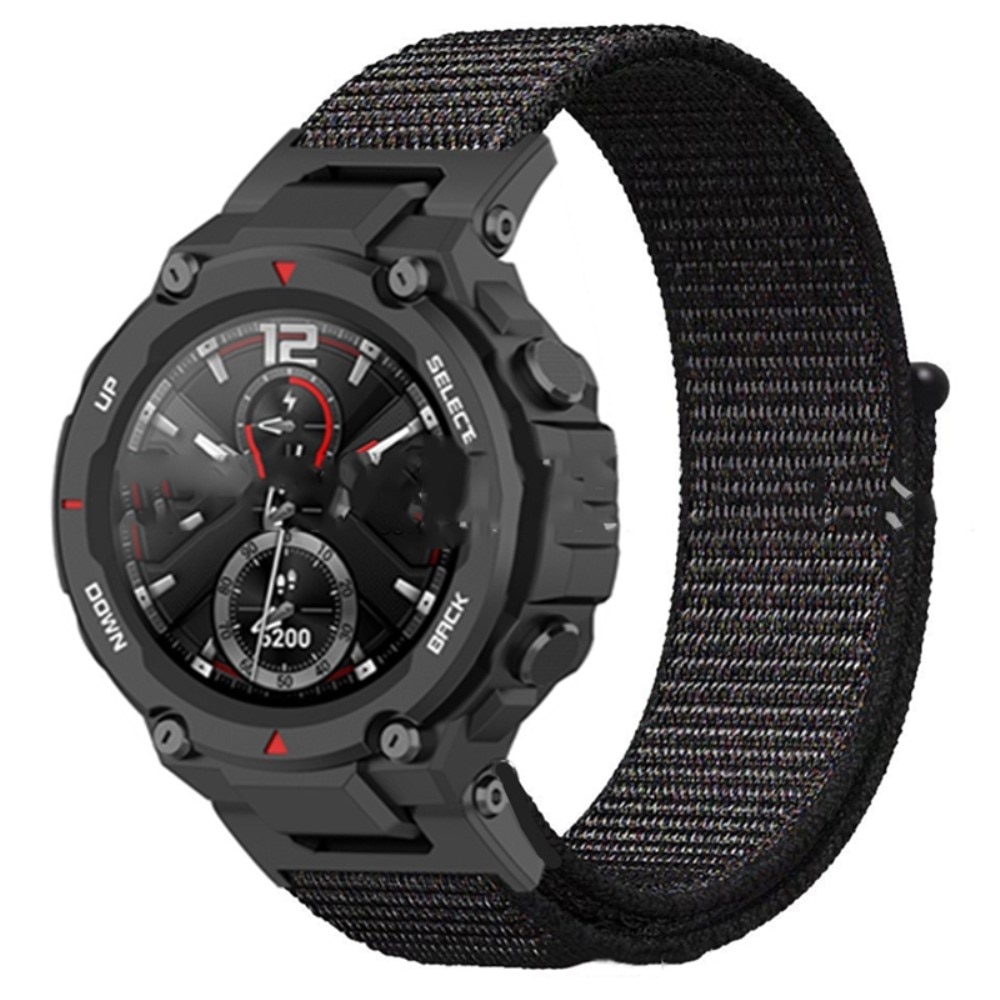 Correa de nailon Amazfit T-Rex/T-Rex Pro Negro