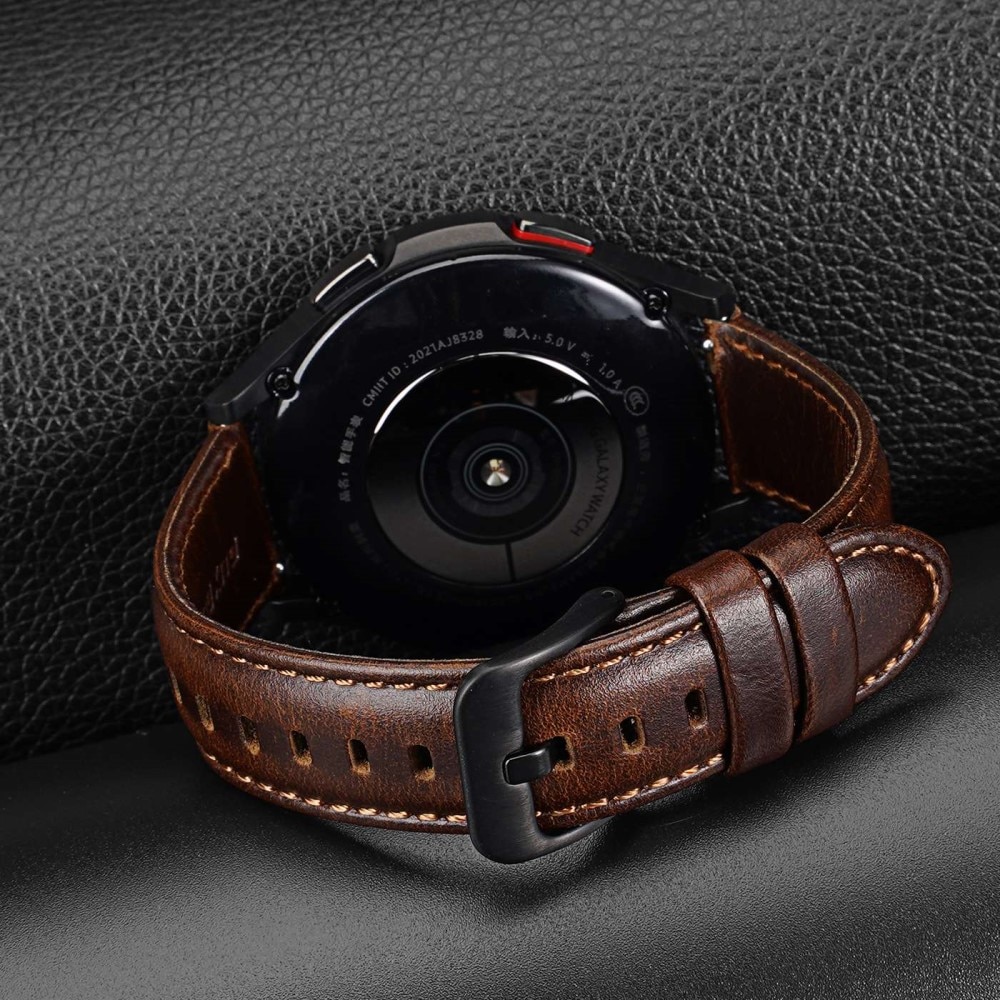 Correa de cuero Samsung Galaxy Watch 6 40mm Brown
