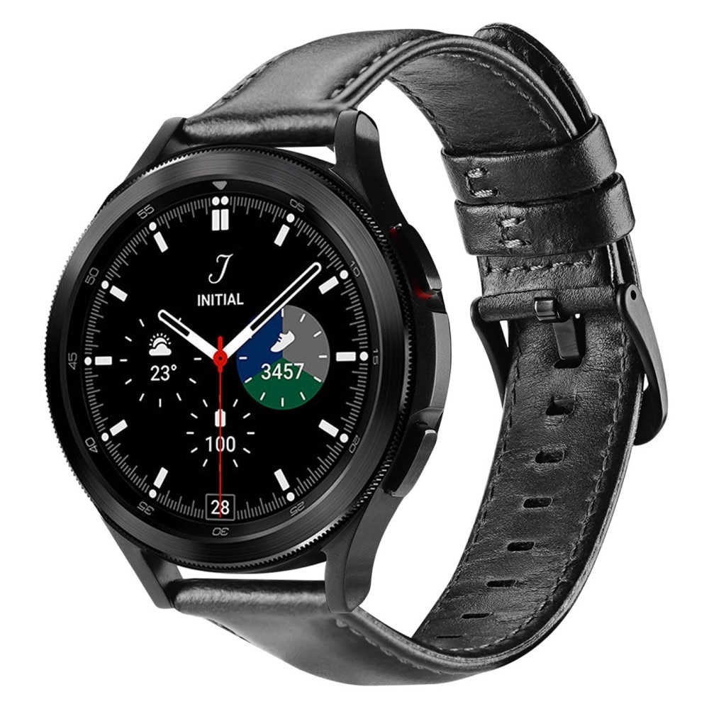 Correa de cuero Samsung Galaxy Watch 6 40mm Black