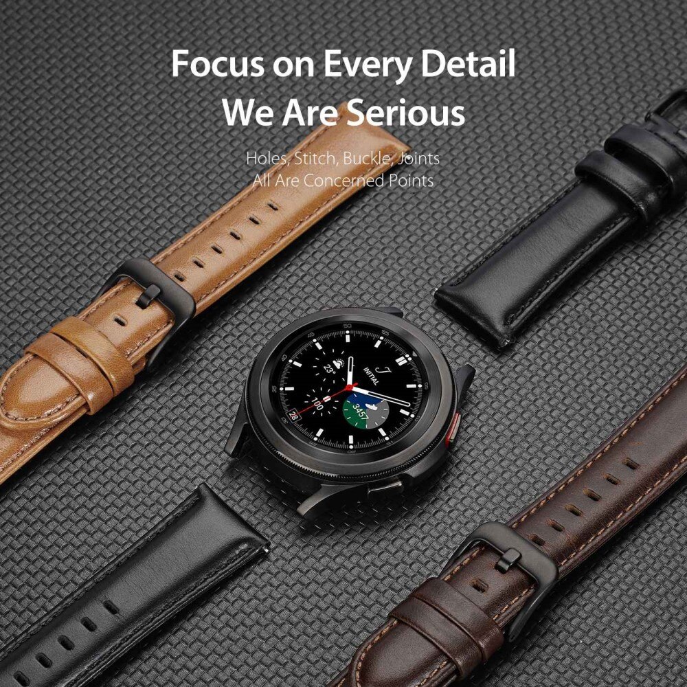 Correa de cuero Samsung Galaxy Watch 6 40mm Black