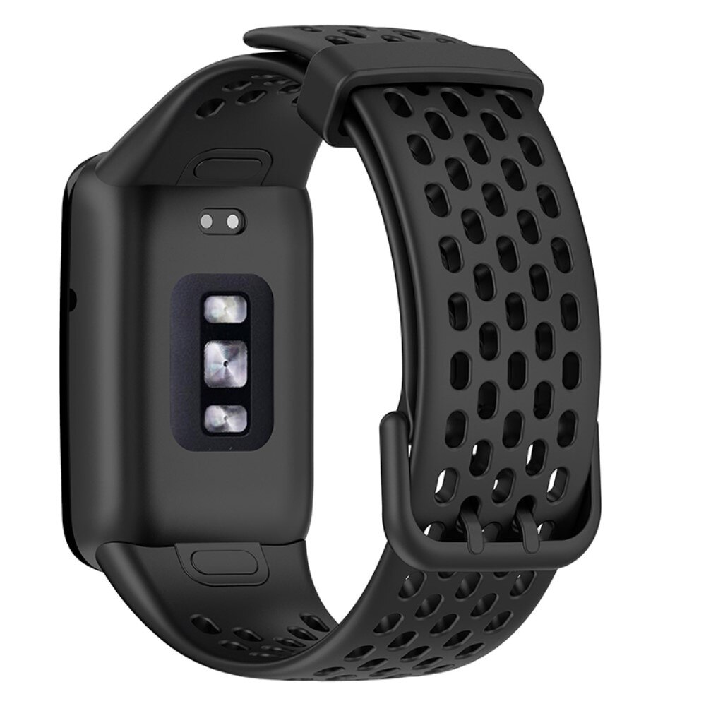 Correa Sport de silicona Xiaomi Mi Band 7 Negro