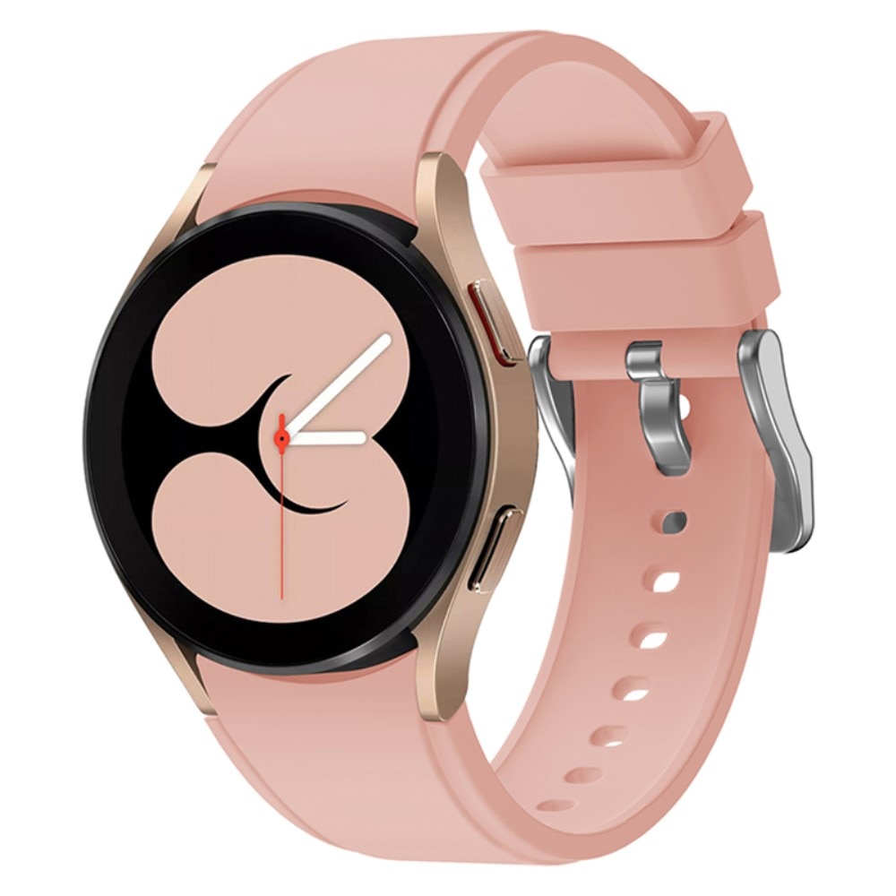 Full Fit Correa silicona Samsung Galaxy Watch 4 40/42/44/46 mm, rosado