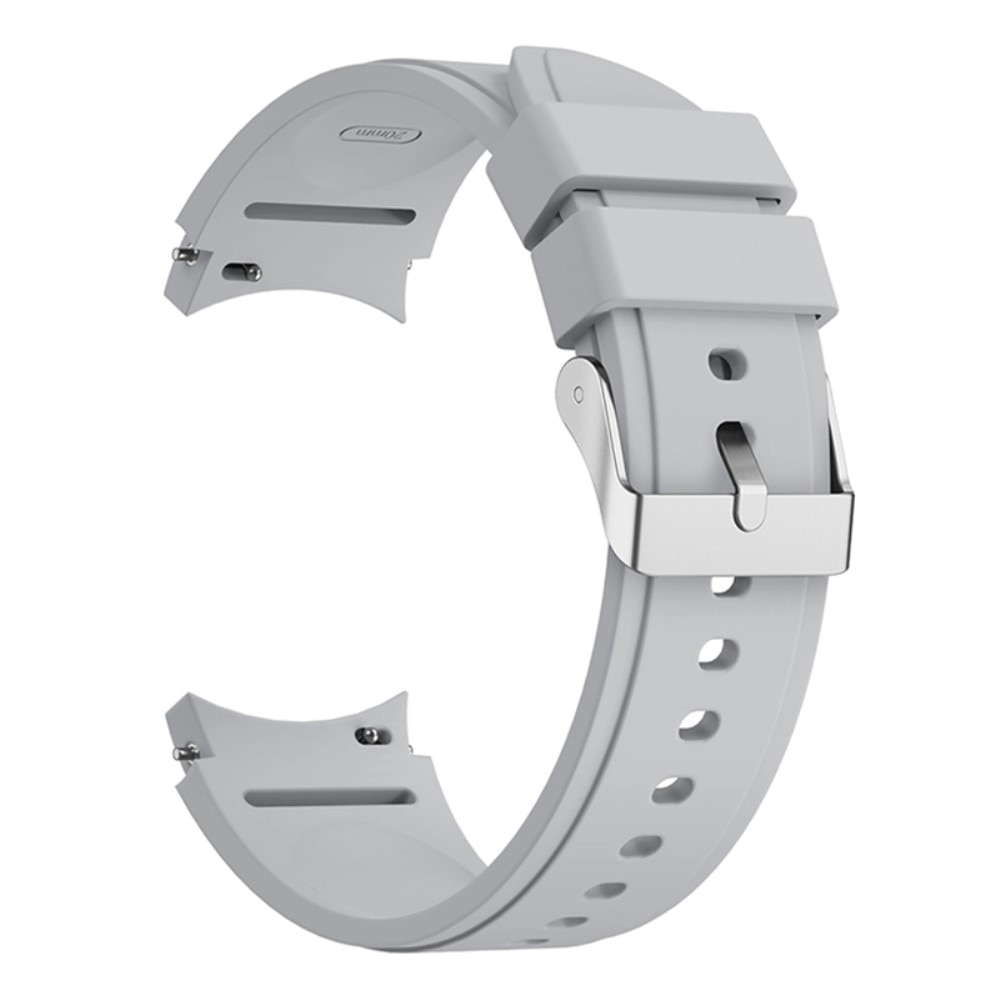 Full Fit Correa silicona Samsung Galaxy Watch 6 Classic 43mm, gris