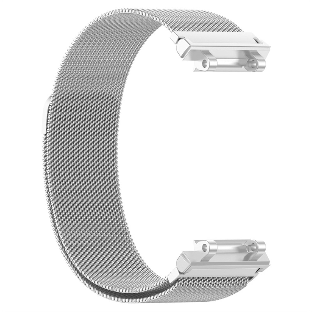 Pulsera milanesa para Amazfit T-Rex 2, Plata