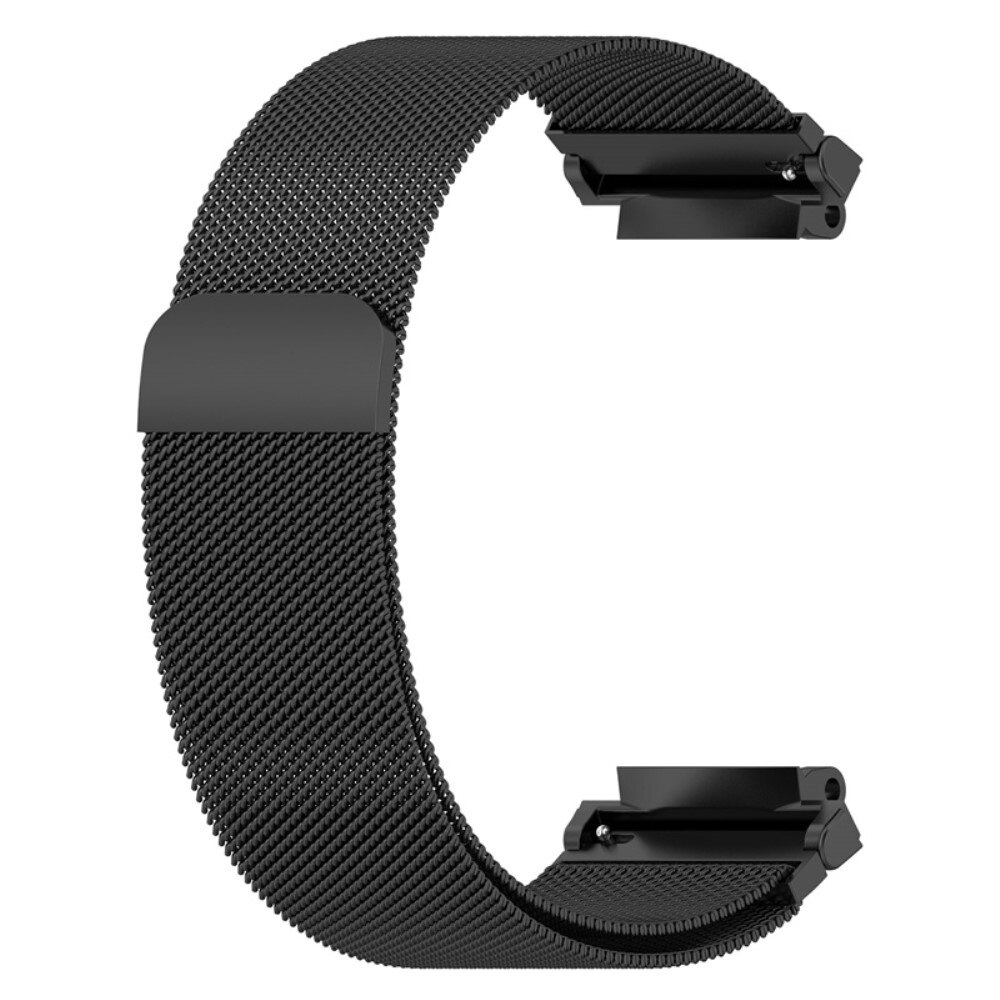 Pulsera milanesa para Amazfit T-Rex 2, Negro