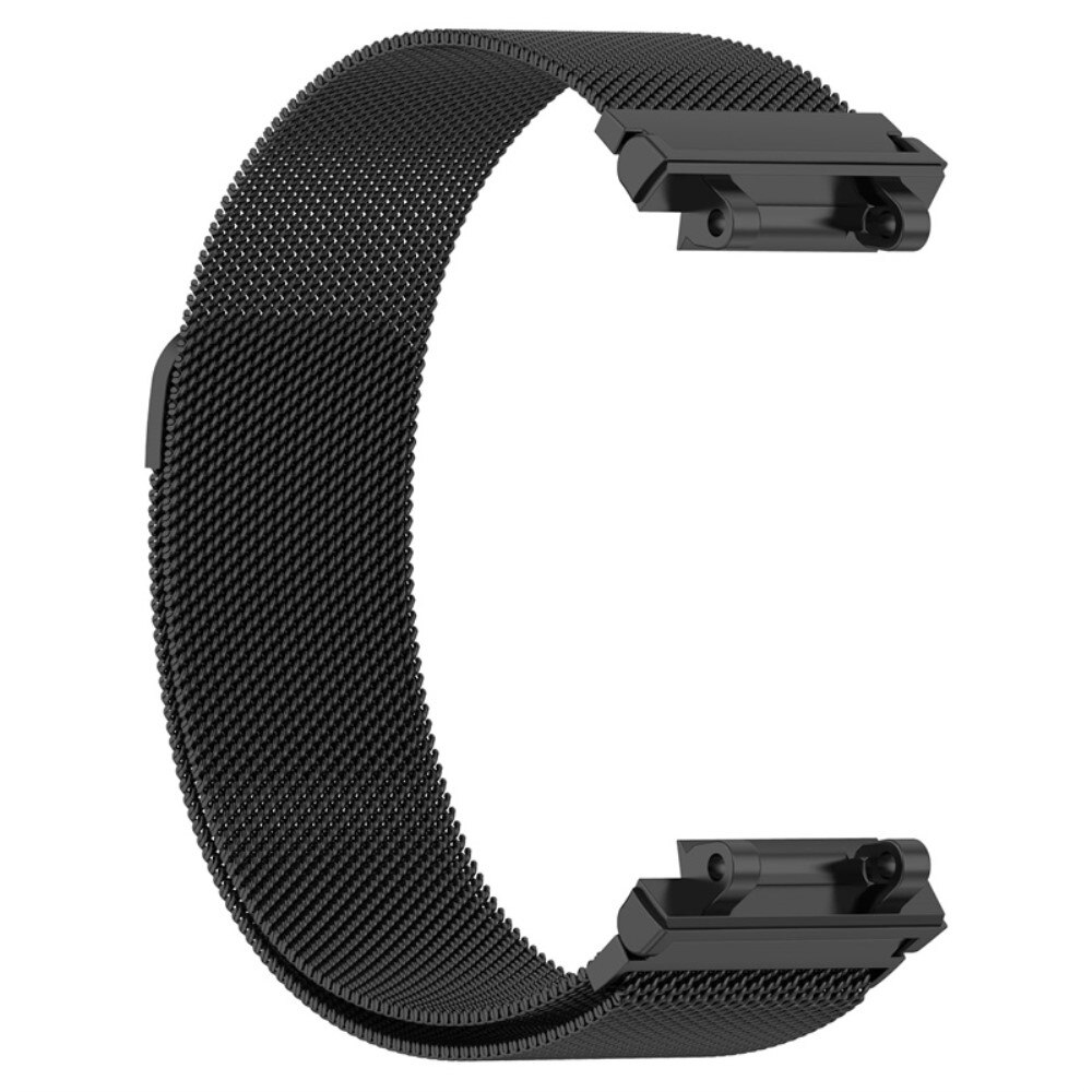Pulsera milanesa para Amazfit T-Rex 2, Negro