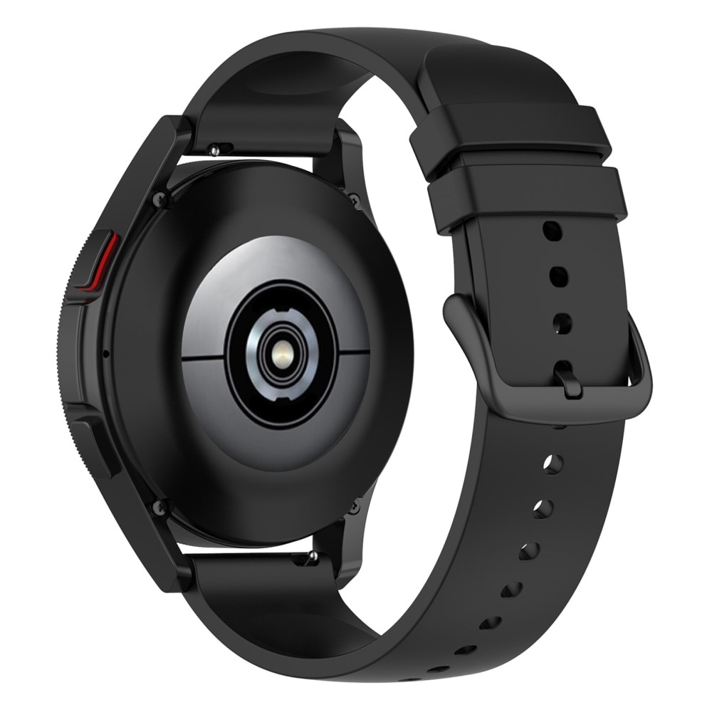 Correa de silicona para Samsung Galaxy Watch 4 40mm, negro