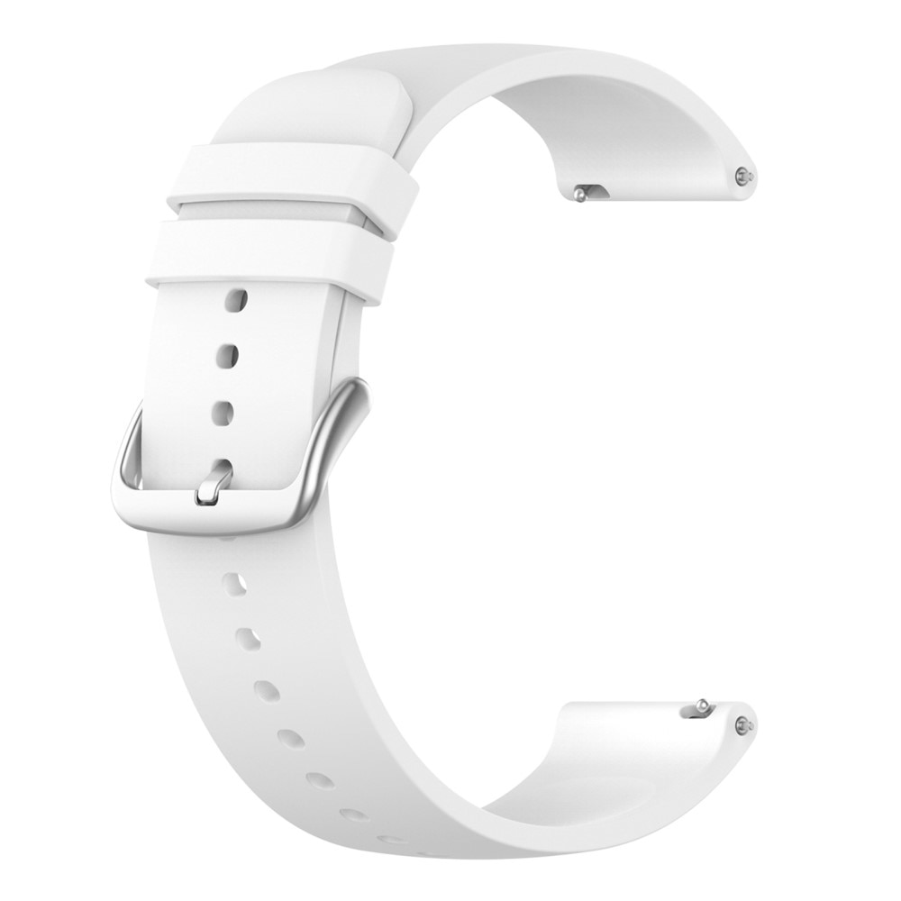 Correa de silicona para Samsung Galaxy Watch 4 Classic 46mm, blanco