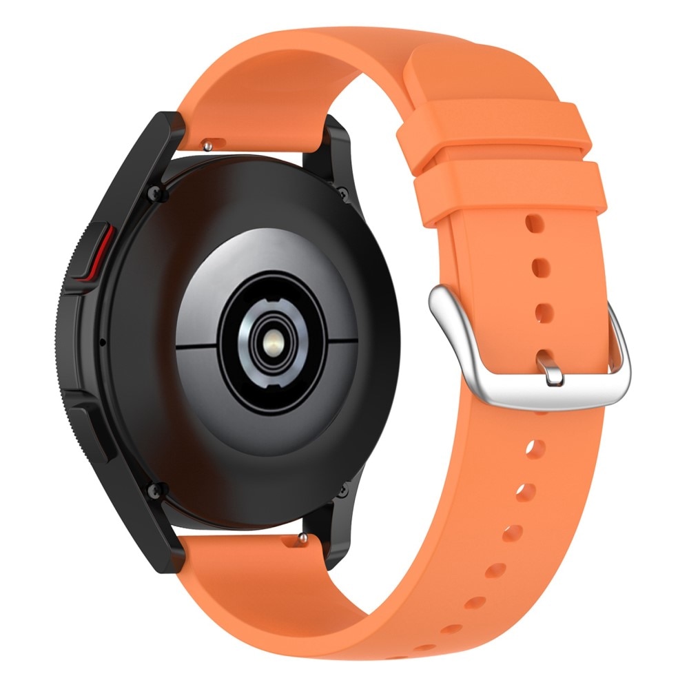 Correa de silicona para Samsung Galaxy Watch 4 40mm, naranja