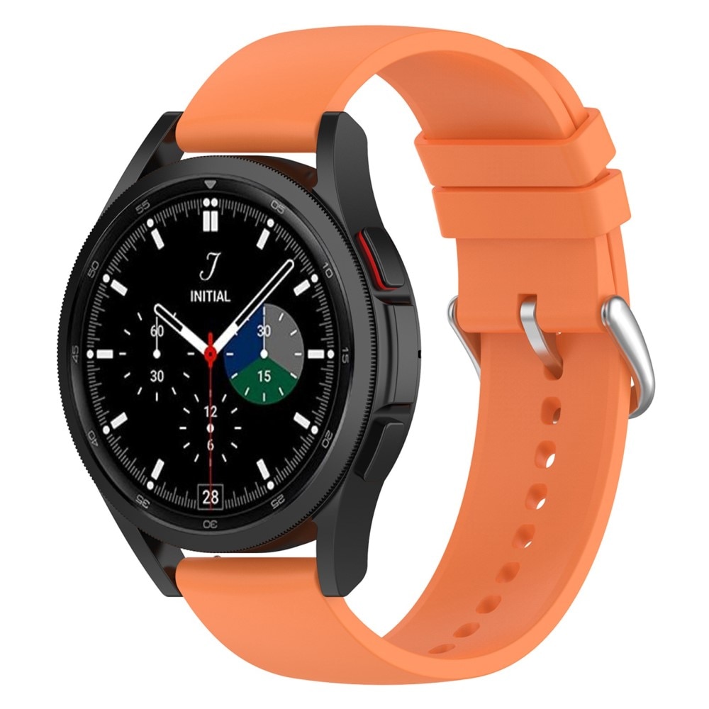 Correa de silicona para Samsung Galaxy Watch 4/5 40mm, naranja