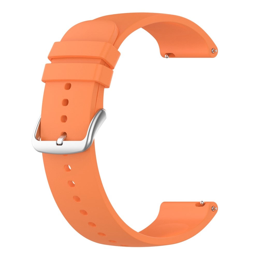 Correa de silicona para Samsung Galaxy Watch 6 Classic 47mm, naranja