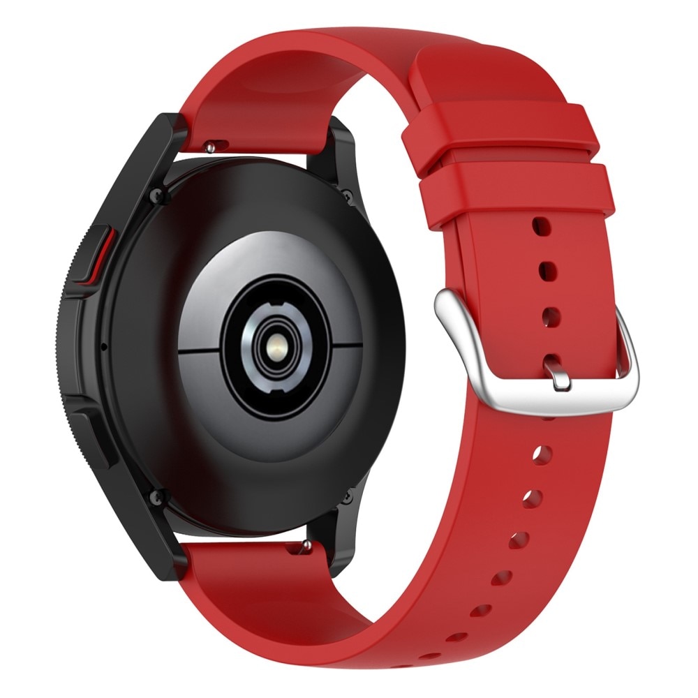 Correa de silicona para Withings ScanWatch 2 42mm, rojo