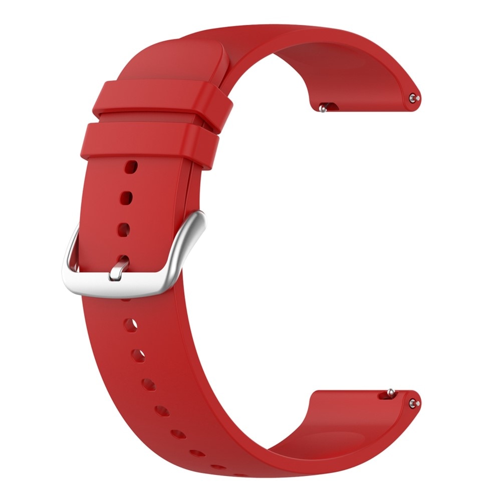 Correa de silicona para Samsung Galaxy Watch 6 Classic 47mm, rojo
