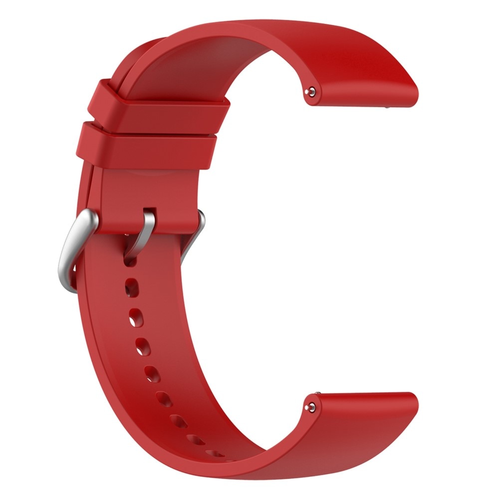 Correa de silicona para Amazfit Bip 5, Rojo