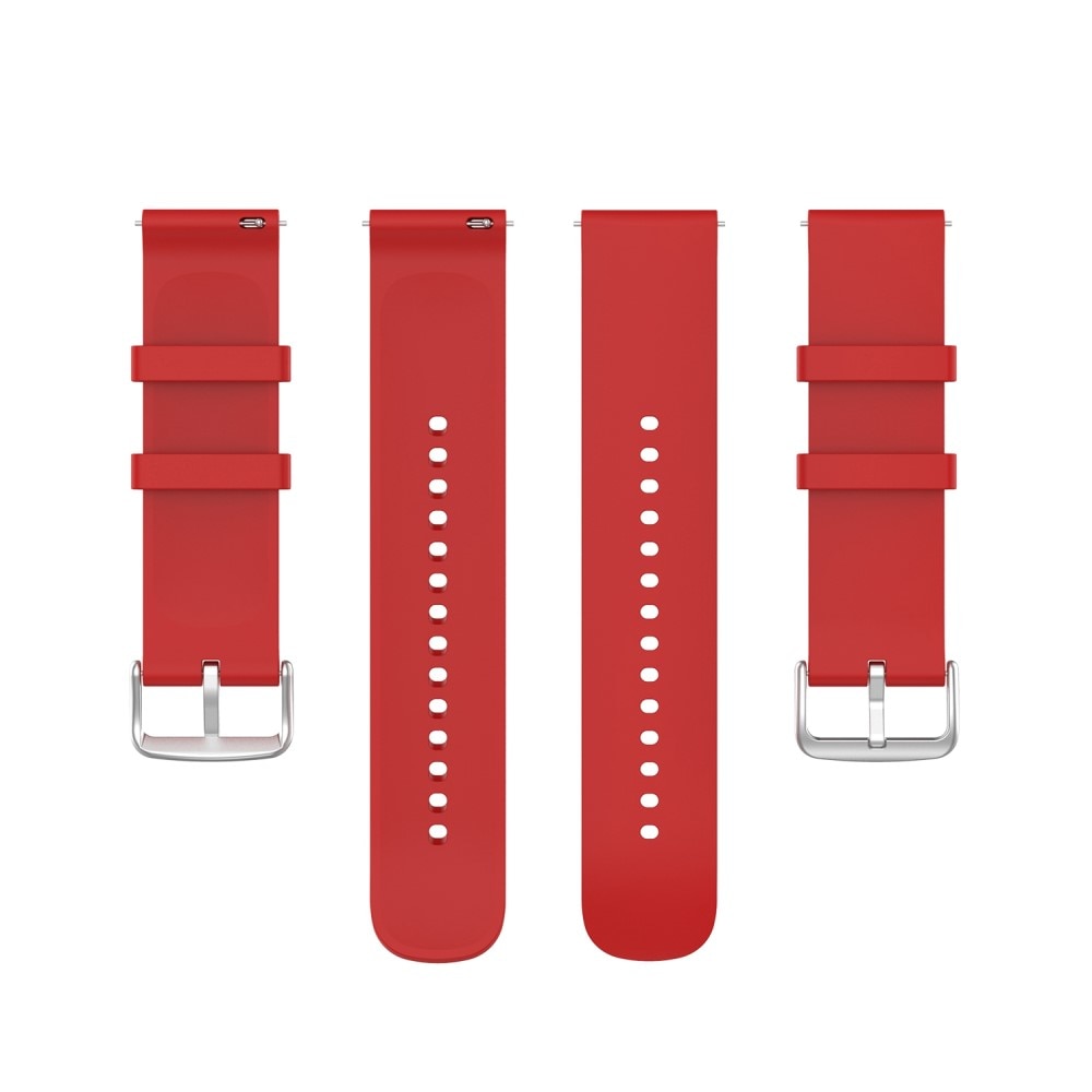 Correa de silicona para Samsung Galaxy Watch 5 44mm, rojo