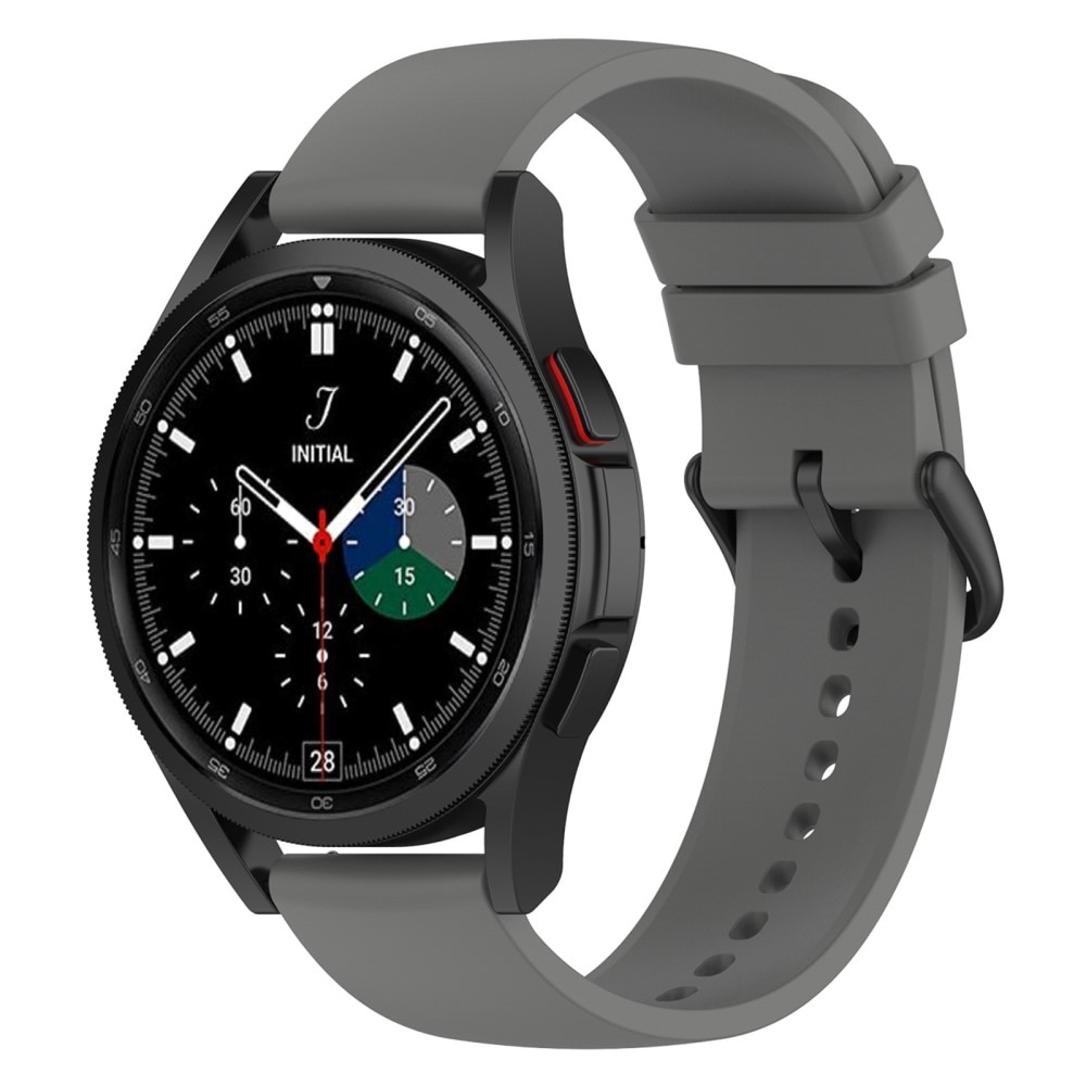 Correa de silicona para Samsung Galaxy Watch 4/5 40mm, gris