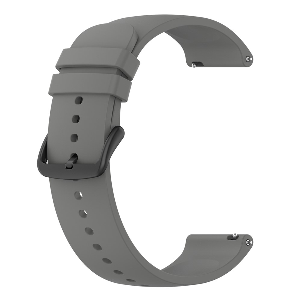 Correa de silicona para Withings ScanWatch 2 42mm, gris