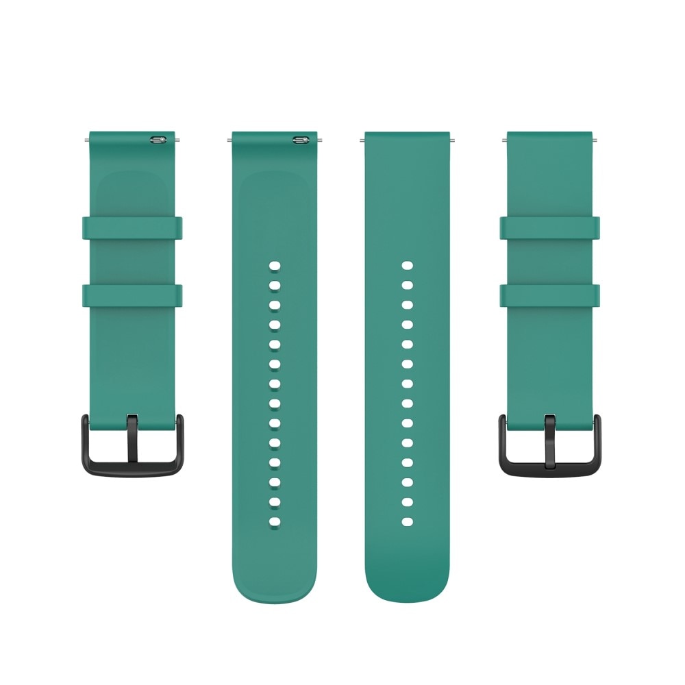 Correa de silicona para Withings ScanWatch 2 42mm, verde