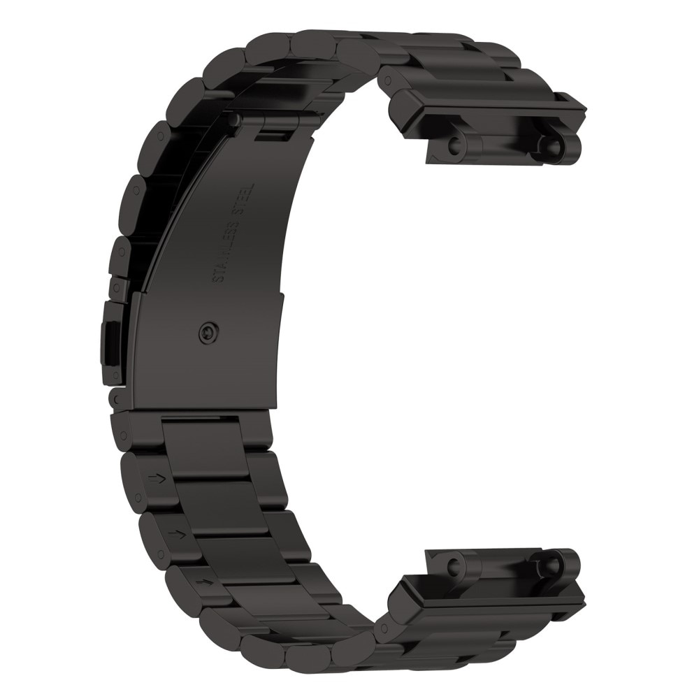 Correa de acero Amazfit T-Rex 2 Negro