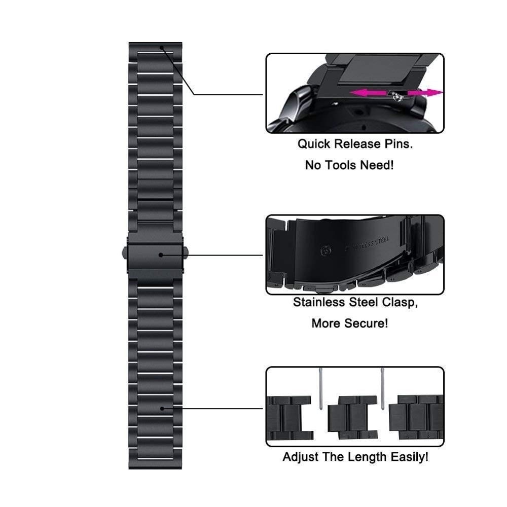 Correa de titanio Huawei Watch GT 4 46mm negro