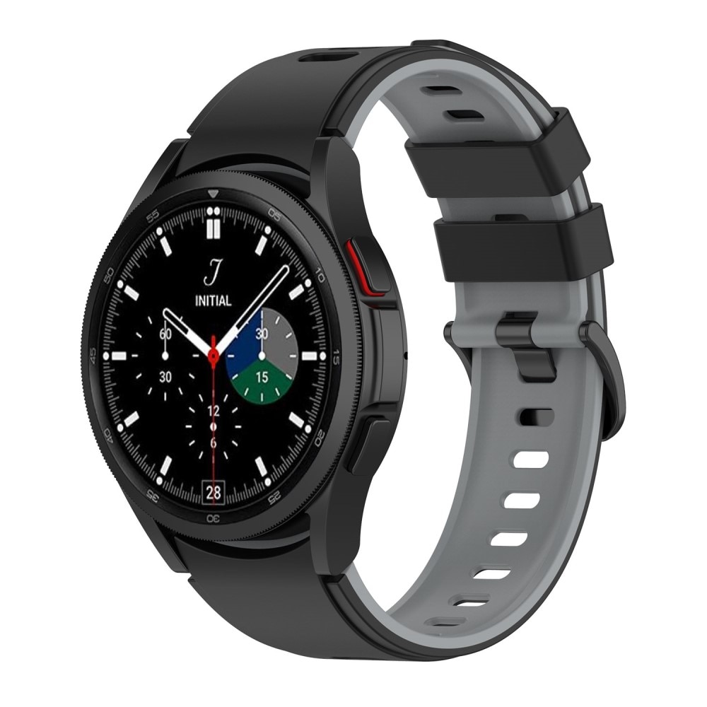 Full Fit Correa silicona Samsung Galaxy Watch 4 Classic 46mm Negro