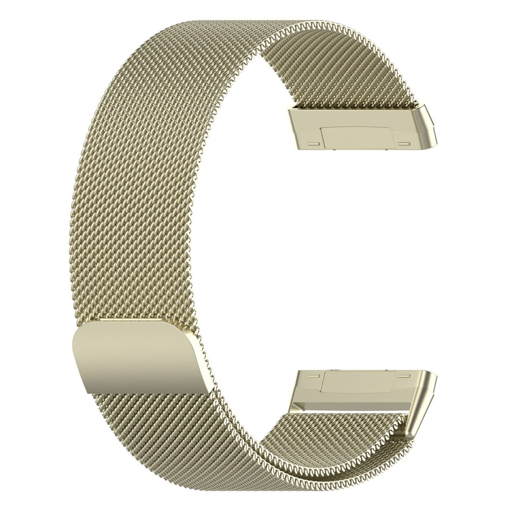 Pulsera milanesa para Fitbit Sense/Versa 3, Oro