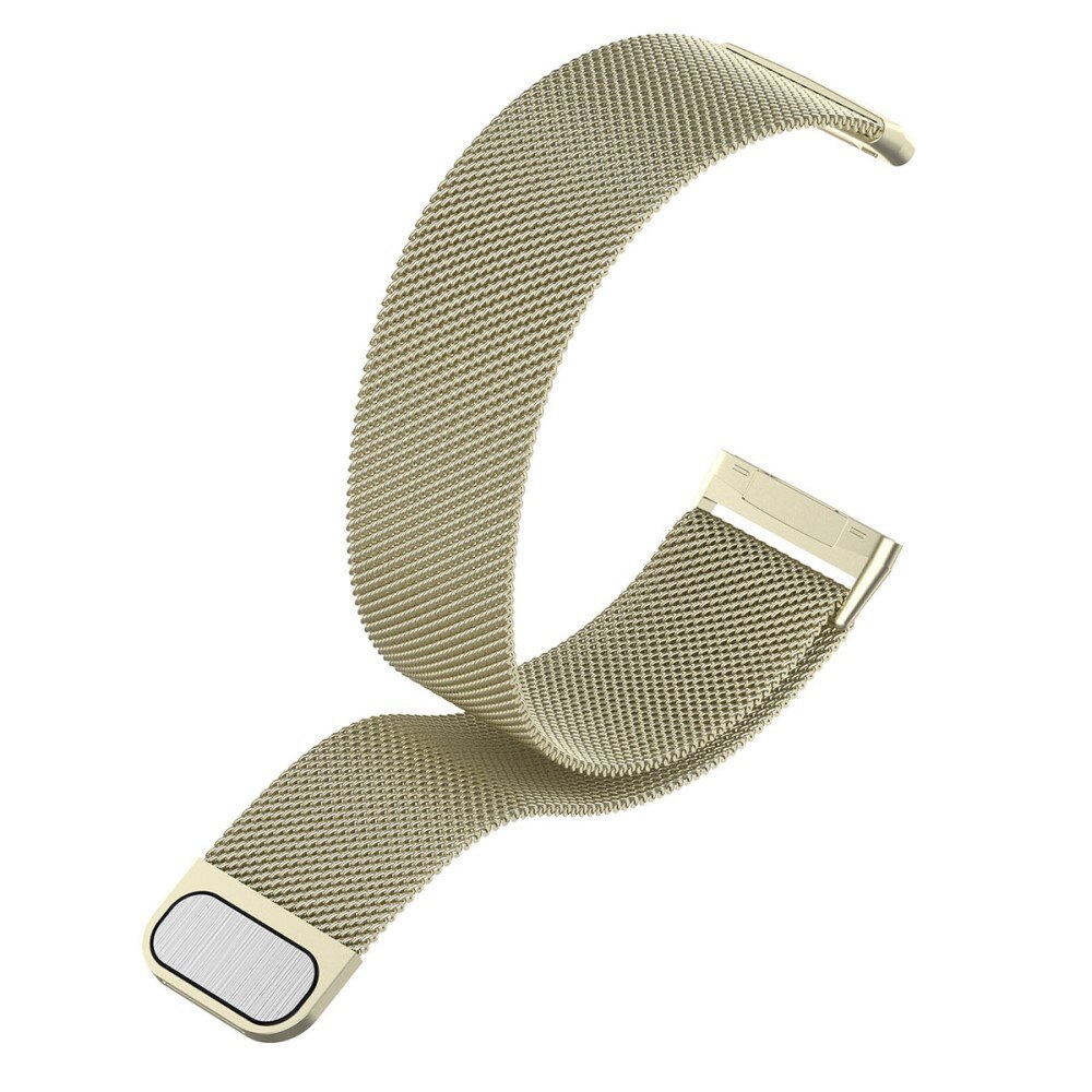 Pulsera milanesa para Fitbit Sense/Versa 3, Oro