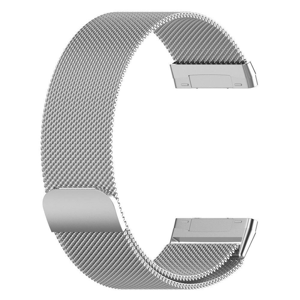 Pulsera milanesa para Fitbit Sense/Versa 3, Plata