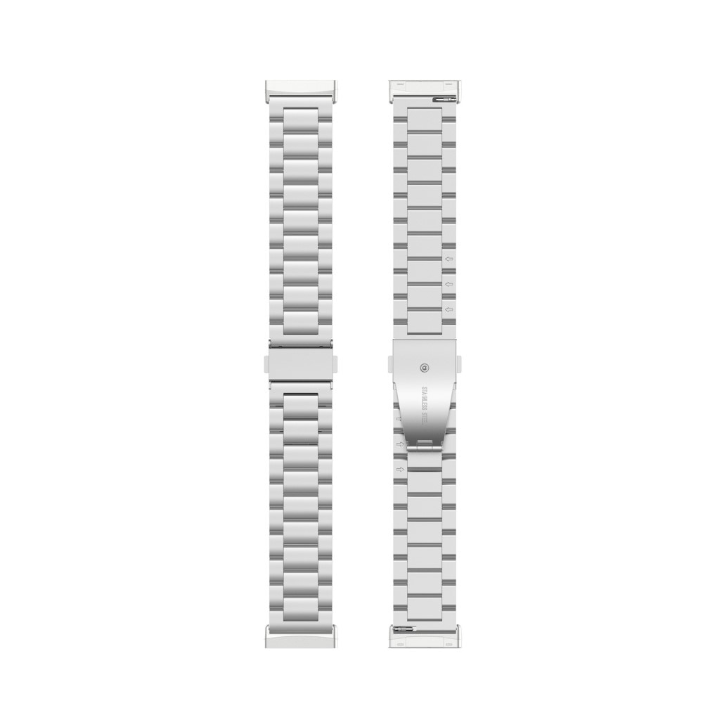 Correa de acero Fitbit Sense/Versa 3 Plata