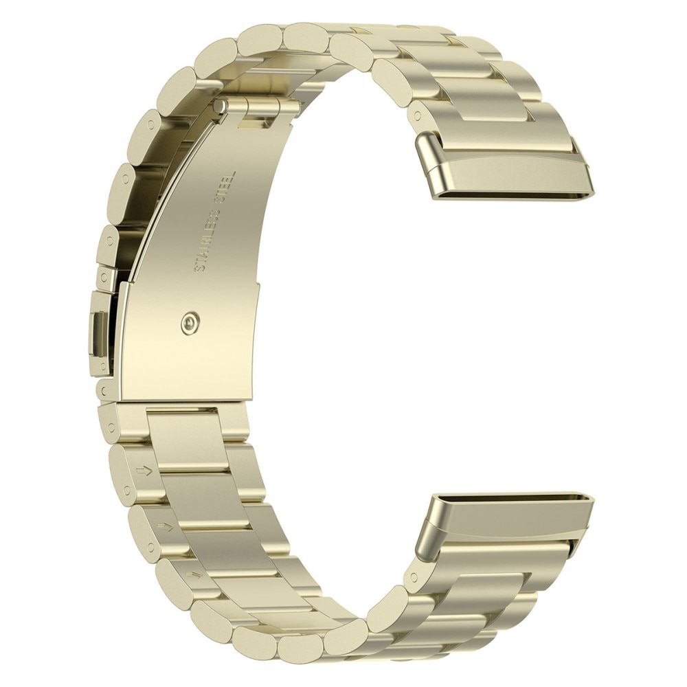 Correa de acero Fitbit Versa 3/Sense Oro