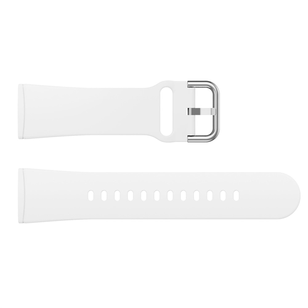 Correa de silicona para Fitbit Versa 4, blanco